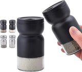 Salt And Pepper Shaker Set With Adjustable Reverse Hole - Stainless Steel Salt And Pepper Shakers - Farmhouse Salt And Pepper Shaker Set For Himalayan