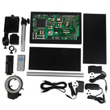 11.6in Microscope Camera Set LCD 16MP 2K Video Recording 150X Magnifying Glass Microscope Camera UK Plug 100240V