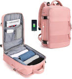 Travel Backpack, Mountaineering Backpack, Outdoor Sports, Waterproof Backpack, 1 Laptop Bag (pink, 16 Inch)