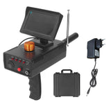 Metal Detector Professional Scanner Underground Detect Identify Object Locator HD Screen Gold Treasure Finder 100240V EU Plug