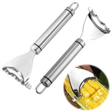 Pieces Stainless Steel Corn Peeler, Corn Cob Removal Tool, Corn Thresher
