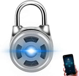 Bluetooth Lock Smart Padlock Security Password Padlock Phone Smart Unlock Ios Android App Door Control Bracket Cabinet Suitcase Backpack Bike (m1l(pas