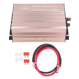 1000w Car Power Inverter LCD Display Pure Sine Wave Power Inverter for Electric Vehicle Home Emergency 12V to 220V