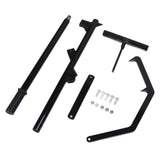 51in Log Lifter Adjusting Tilt Hook Rubber Non Slip Handle Log Wood Roller Lifter Jack for Farm