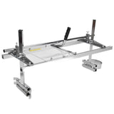 Chainsaw Mill 36in Portable Rail Guide System Metal Planking Milling Bar Sawmill