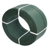 1 Roll Manual Packing Belt 1 Head PP Plastic Rope Industrial Cable Tie Tool 9KG 10# Army Green