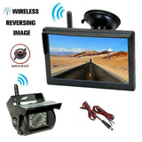 5-inch car wireless reversing image display camera bus forklift truck harvester surveillance camera