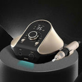 Nail Dryers Elegant Gold Style 35000 Rpm Machine Electric Equipment With Cutter|electric Manicure Drills