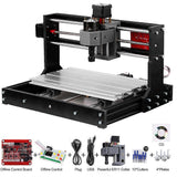 Upgrade Version CNC 30*18 PRO GRBL Control DIY Mini CNC Machine 3 Axis Pcb Milling Machine Wood Router Engraver with Offline Controller with ER11 and