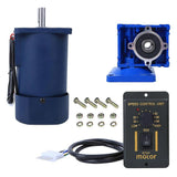 90W Worm Gear Reducer Motor 220VAC 5IK90RGN RV30 Speed Controller for Machinery Equipment(Reduction Ratio 20k )