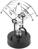 Standing Dynamic Motion Art Craft Electronic Swing Seesaw Balance Toy Teaching Tool Desktop Decoration (model 3 Umbrella, Dual Use Usb Battery)