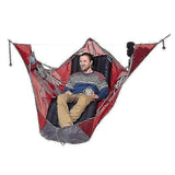Outdoor camping hammock with mosquito net hanging bed portable high strength swing