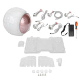 5 in 1 80KHz Cavitation Machine Skin Lifting RF Cupping Wrinkle Removal Body Shaping Instrument 100240V EU Plug