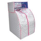 Portable Steam Sauna Foldable Sauna Tent Remote Control Home Saunas Box Chair Included