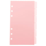 6 Sheets Of Binder Dividers Index Dividers Notepad Binder Dividers Notepad Divider Loose Leaf Notebook Index Dividers Page Dividers Notepad Dividers (