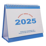 Flip Desk Calendar Minimalist Decorative 2025 Standing Calendar Small Desk Planner For Office And Home Portable Monthly Calendar For Desk Stand