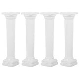 4Pcs Cake Pillar Roman Column Model Roman Pillar Statue Cake Decorating Roman Pillar Ornament