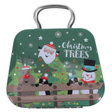 Christmas Tin Container Christmas Cookie Tin Festive Cookie Tin Box Metal Container For Candy Christmas Cookie Tins Christmas Cookie Tins With Lid