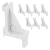 8pcs Plastic Freezer Shelf Clip Refrigerator Shelf Spacer For Stable Storage And Multi-functional Use In Fridges And Coolers