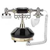 Retro Vintage Telephone Home Landline Phone Desktop Corded Fixed Telephone Ceramic Old Phone For Hom