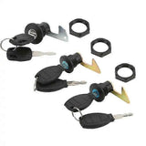 2025 Latest Model Motorcycle Scooter Fitting Tail Lock Aluminum Plastic Universal for Elec