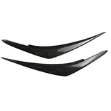 Car Front Headlight Eyebrow Head Light Eyelid Eyebrow Carbon Fiber Trim for 2022-2025