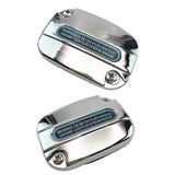 Motorcycle Brake Master Cylinder Cover Oil Tank Cover for Ultra Classic Glide Street Glide 2008-2017,B