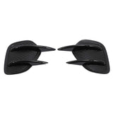 1Pair Front Bumper Splitter Trim Cover for X247 Glb200 Glb220 24-25 Fog Lamp Air Knife Lip Spoiler Cover B