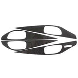 For Q50 Q60 2015-2022 Car Interior Handle Panel Decorative Frame Sticker Soft Carbon Fiber Interior LHD