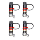 Car Pressure Relief Valve Off-Road Sand Tire Quick Release Valve Desert Tire Quick Release Valve 4pcs Short Style