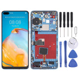 (Blue) COMPATIBLE OLED LCD Screen for Huawei P40 Digitizer Full Assembly with Frame