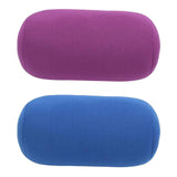2x Microbead Back Cushion Throw Pillow Sleep Neck Office Travel Support