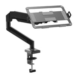 (Black) Monitor Arm Solid Easy to Use Full Motion Pole for Workspace Family Domestic Black