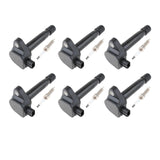 6Pcs Ignition Coils and Spark Plugs for Honda Accord V6 3.5L 2008-2012