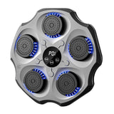 (Gray) Music Boxing Machine Music Boxing Wall Target for Sanda Kickboxing Taekwondo Black