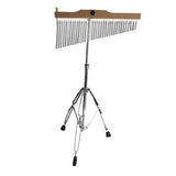 (Argent White) 36 Bar Chimes Quality Percussion Instrument for Classroom School Gifts Gold Black