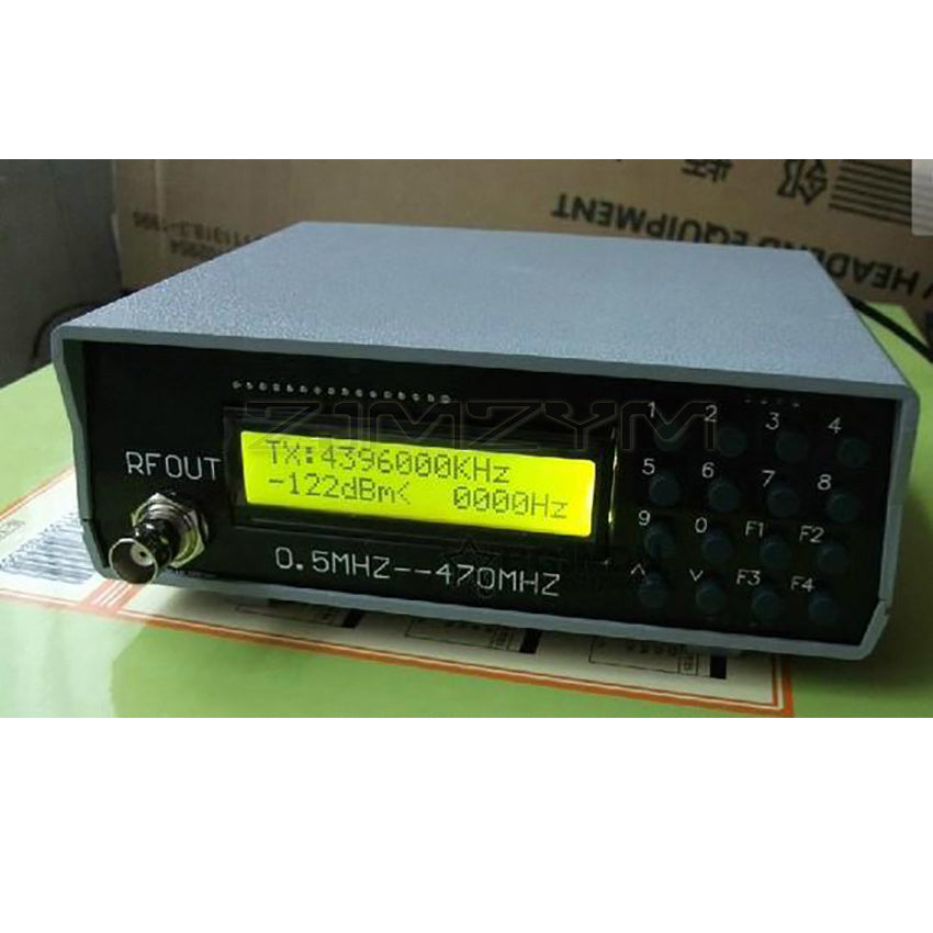 0.5MHz-470MHz RF Signal Generator Meter Tester for FM Radio Walkie-talkie Debug Digital CTCSS Singal Output