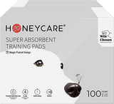 HONEY CARE All-Absorb Dog/Puppy Potty Training Pads, 5-Layer Leak-Proof Ultra Absorb Eliminating Uri