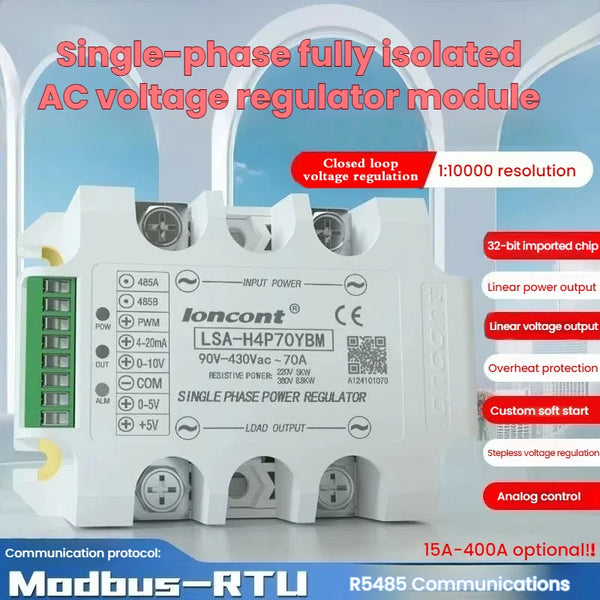 Single-phase AC Constant Voltage Regulation Module RS485 Communicatio ...