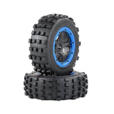 Off-road Car Front Tyres For 1/5 Baha Rovan Km Baja 5t/5sc/5ft Rc Car Toys Parts 195x75mm,blue