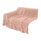 Slipcovers Couch Plush Winter Warm Covers Sofa Fur Faux Luxury