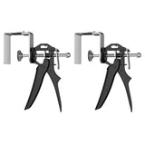 2pcs Drawer Front Installation Clamps,Cabinet Door Clamp Hardware Jig,Multi-Adjustable Drawer Panel