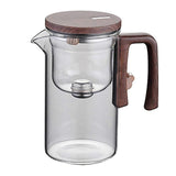 For 720ml Glass Teapot Water Separation Inner Container Magnetic Switch