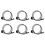 6X 2045400317 ABS SENSOR REAR LEFT RIGHT for C-CLASS W204 C204 S204 01.2007