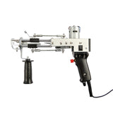 (Loop pile) 220V Cut/Loop Pile/2 In 1 Electric Weaving Carpet Tufting Gun Flocking Machine NEW
