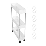 1pc Kitchen Trolley Rack Floor-type Trolley Stand Multi-layer Trolley Rack