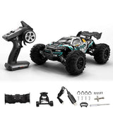 (Green) Digital Control Crawler All Terrain Brushless Model Car Kids Electronic Gift