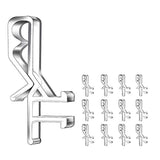 1-7/8 Inch Valance Clips for Valance with a Groove in the Back (24Pc)