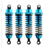 4Pcs 85mm Metal Shock Absorbers Damper for 1/10 RC Car,Blue