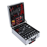 Hand Tool Set Case Mechanics Kit Box Organize Castors Toolbox Trolley